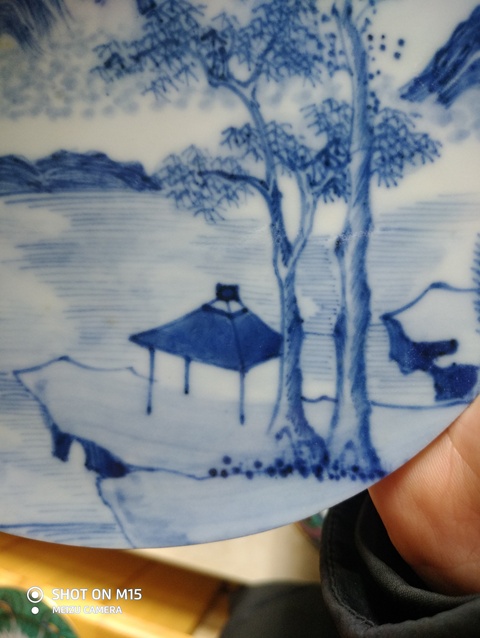 古玩陶瓷青花盤標本拍賣，當前價格9000元