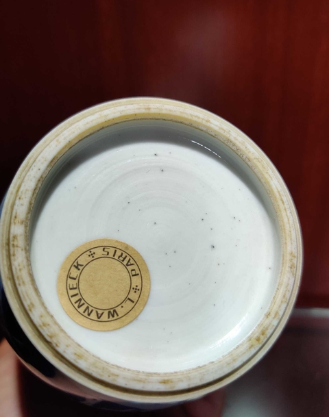 古玩陶瓷康熙青花漁家樂圖棒槌瓶拍賣，當前價格3000元