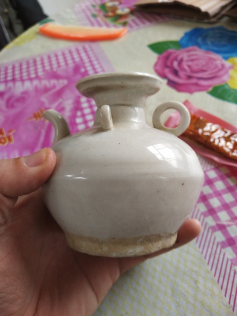 古玩陶瓷白釉壺拍賣，當前價格2000元