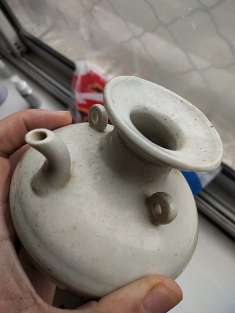 古玩陶瓷白釉壺拍賣，當前價格2000元