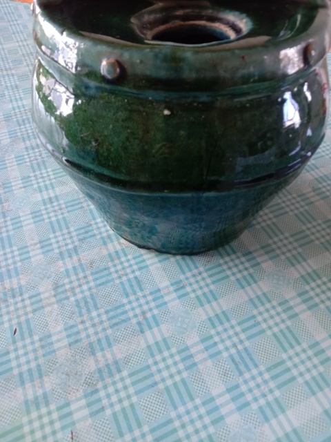 古玩陶瓷綠釉執壺拍賣，當前價格6800元