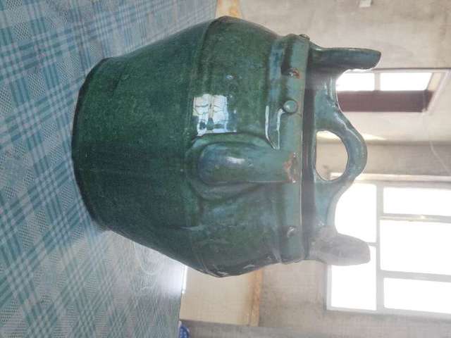 古玩陶瓷綠釉執壺拍賣，當前價格6800元