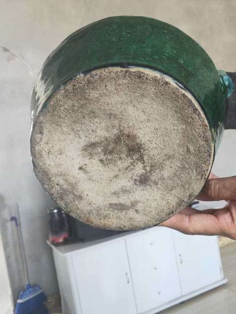 古玩陶瓷綠釉執壺拍賣，當前價格6800元