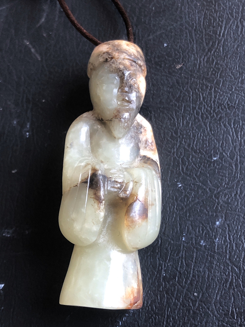 古玩玉器玉人拍賣，當前價格4000元