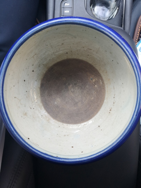 古玩陶瓷藍釉缽（洗）拍賣，當前價格4000元