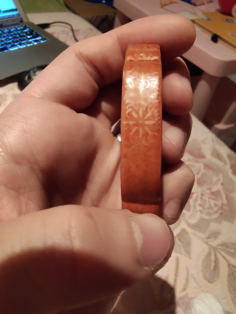 古玩陶瓷粉彩描金花卉紋瓷掛件拍賣，當前價格5000元