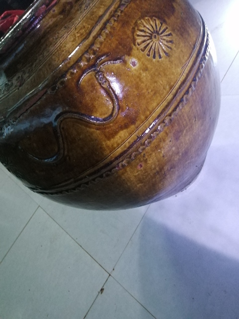 古玩陶瓷黃釉罐拍賣，當前價格6000元