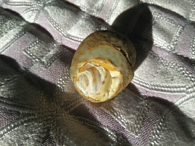 古玩雜項卵形石真品鑒賞圖