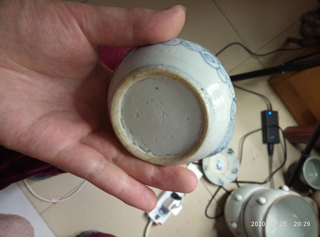 古玩陶瓷青花蓋盒真品鑒賞圖