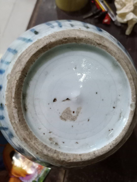 古玩陶瓷青花罐真品鑒賞圖