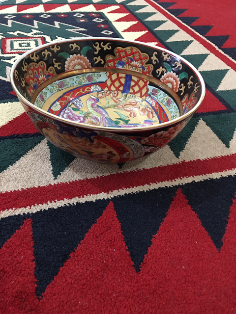 古玩陶瓷花鳥紋粉彩碗拍賣，當前價格12800元