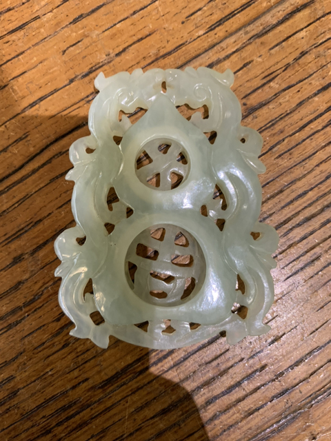 古玩玉器和田玉****雙龍福祿佩拍賣，當(dāng)前價格6600元