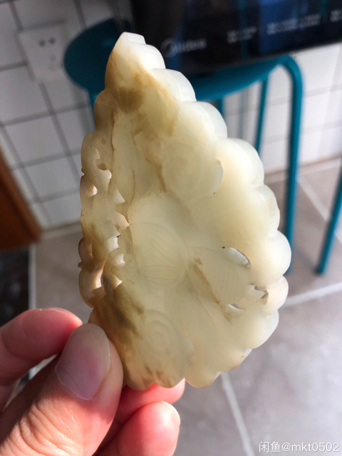 古玩玉器蝴蝶佩拍賣，當前價格8888元