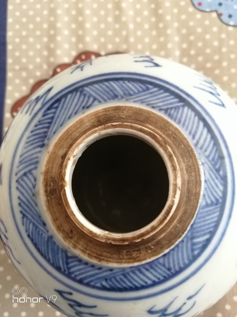 古玩陶瓷鳳紋青花罐拍賣，當前價格4000元