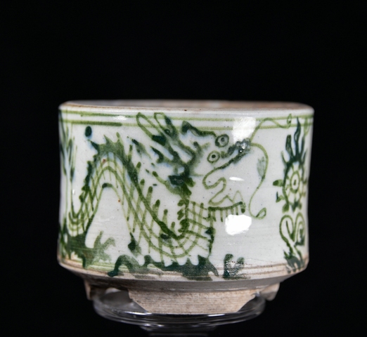 古玩陶瓷龍紋爐真品鑒賞圖