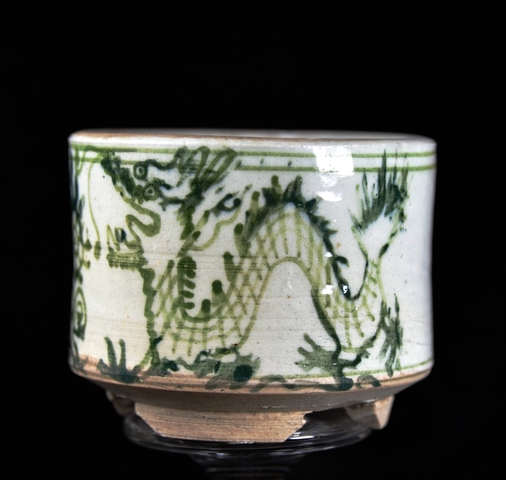 古玩陶瓷龍紋爐真品鑒賞圖