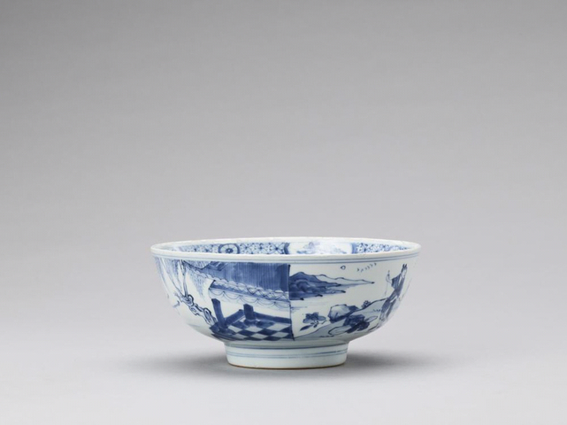 古玩陶瓷青花碗真品鑒賞圖