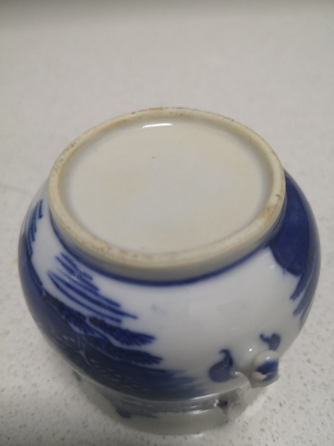 古玩陶瓷青花杯拍賣，當前價格9700元