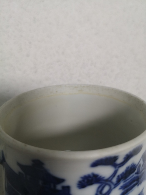 古玩陶瓷青花杯拍賣，當前價格9700元