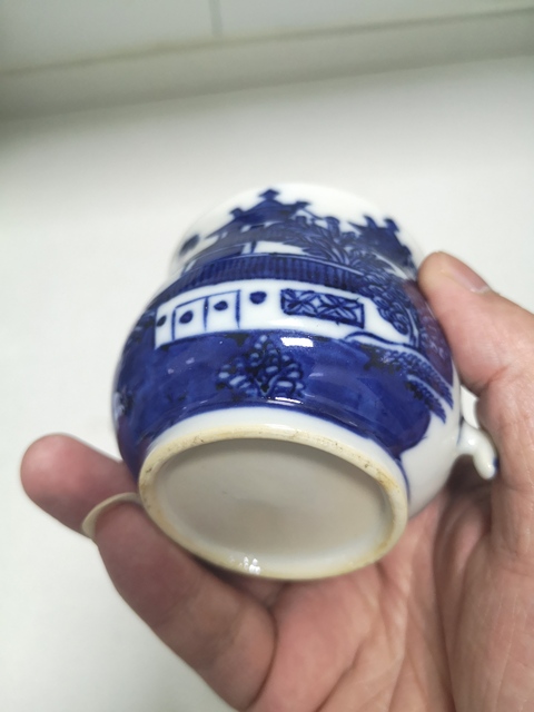 古玩陶瓷青花杯拍賣，當前價格9700元