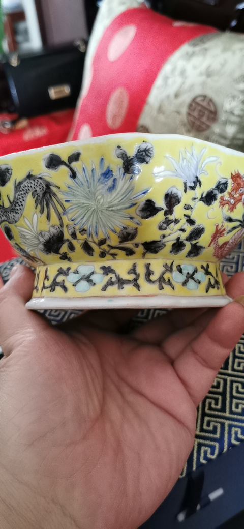 古玩陶瓷粉彩供碗拍賣，當前價格7800元