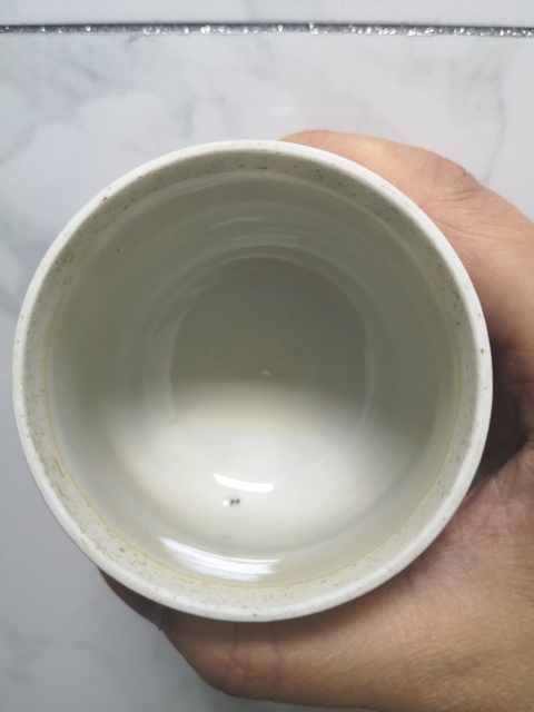 古玩陶瓷青花杯拍賣，當前價格9700元