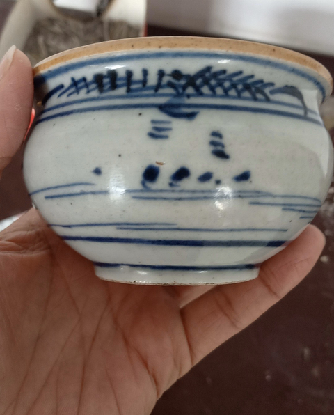 古玩陶瓷山水香爐拍賣，當前價格6800元