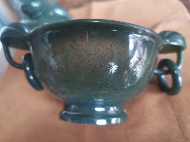 古玩玉器玉香爐拍賣，當前價格5500元