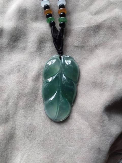 古玩玉器扁豆翡翠拍賣，當前價格5800元