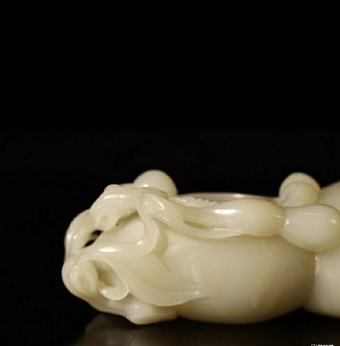 古玩玉器洗子拍賣，當前價格9200元