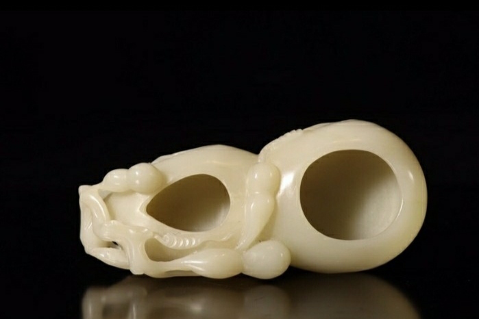 古玩玉器洗子拍賣，當前價格9200元