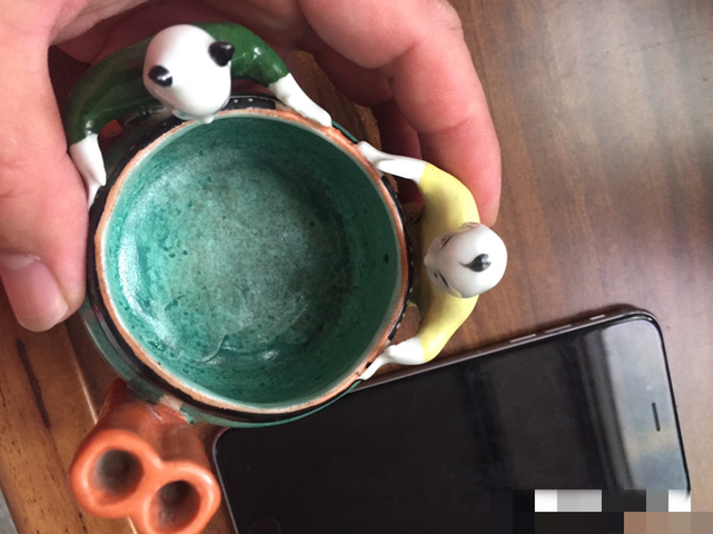 古玩陶瓷粉彩童子抱鼓洗拍賣，當前價格8800元