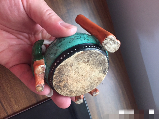 古玩陶瓷粉彩童子抱鼓洗拍賣，當前價格8800元