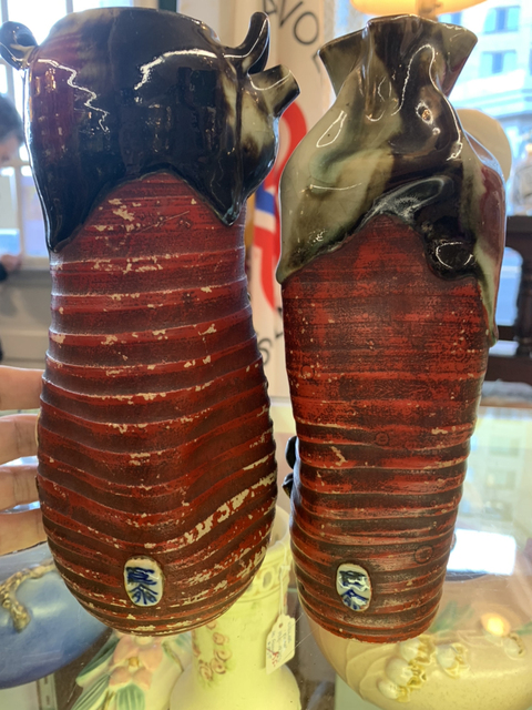 古玩陶瓷人物堆塑瓶拍賣，當(dāng)前價格11600元