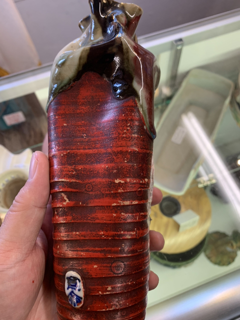 古玩陶瓷人物堆塑瓶拍賣，當(dāng)前價格11600元