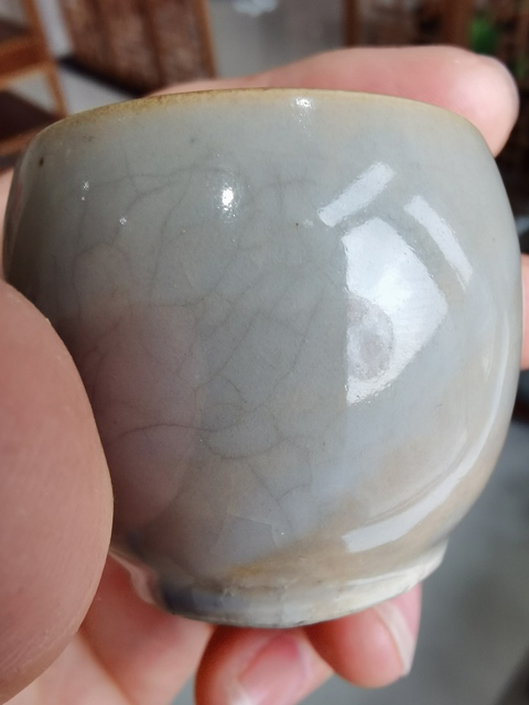 古玩陶瓷鳥食罐拍賣，當(dāng)前價(jià)格8990元