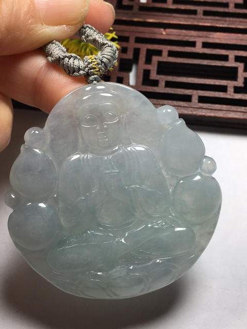 古玩玉器翠佛拍賣，當(dāng)前價(jià)格7500元