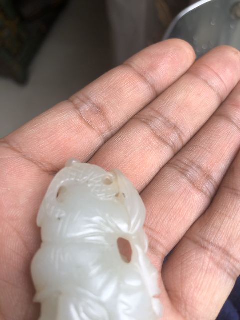 古玩玉器玉童子佩拍賣，當(dāng)前價格14800元