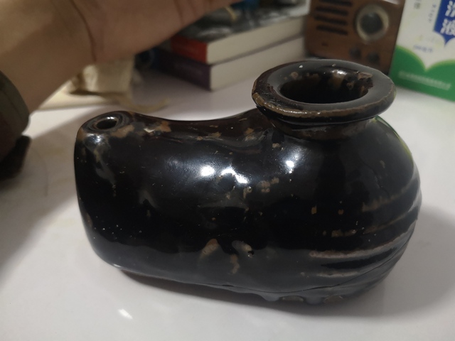 古玩陶瓷油燈拍賣，當前價格12800元