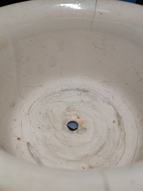 古玩陶瓷胭脂水花盆拍賣，當前價格8800元