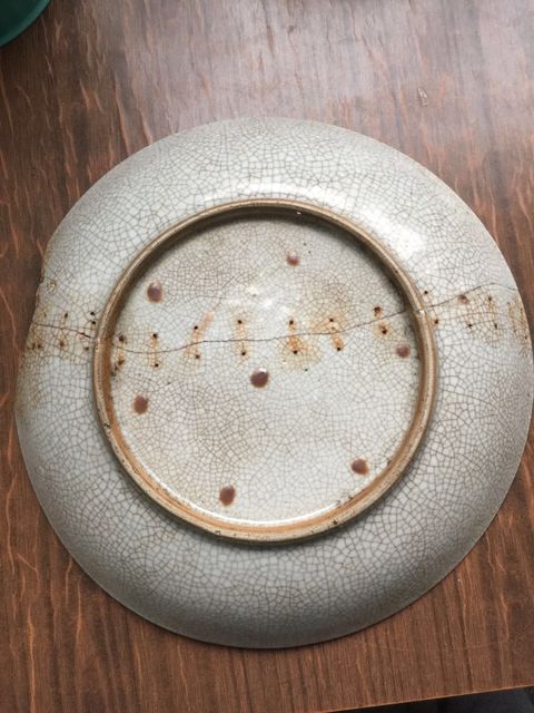 古玩陶瓷哥釉七星盤拍賣，當前價格10800元