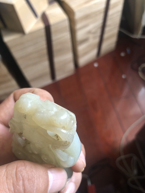 古玩玉器葫蘆掛件拍賣，當(dāng)前價(jià)格6900元