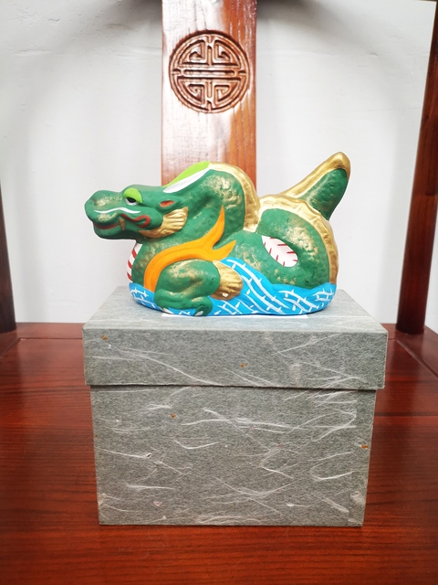 古玩陶瓷五彩 龍塑拍賣,當(dāng)前價(jià)格180元