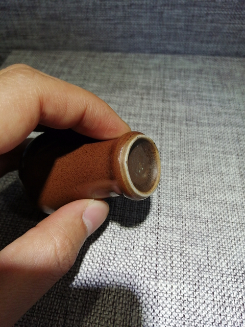 古玩陶瓷紫金釉 梅瓶鼻煙壺拍賣，當前價格8000元