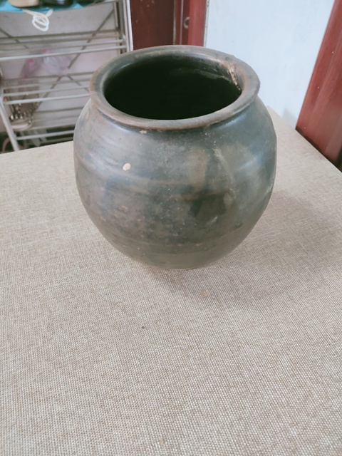 古玩陶瓷褐釉罐拍賣，當前價格5000元