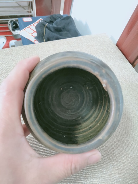 古玩陶瓷褐釉罐拍賣，當前價格5000元