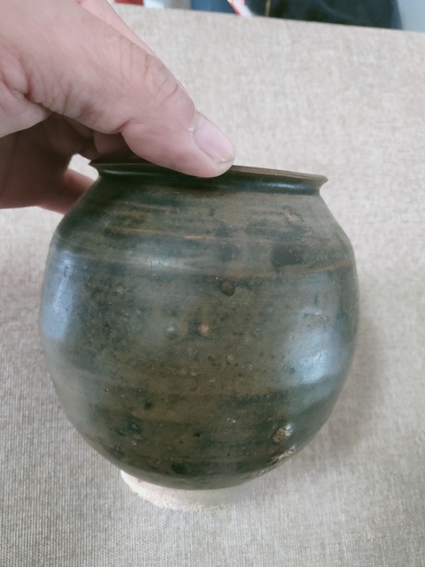 古玩陶瓷褐釉罐拍賣，當前價格5000元