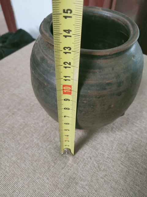 古玩陶瓷褐釉罐拍賣，當前價格5000元