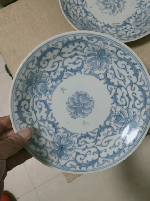 古玩陶瓷青花盤拍賣，當前價格4800元