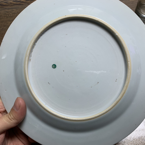 古玩陶瓷青花盤拍賣，當前價格3800元